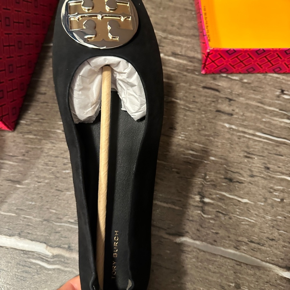 Tory Burch flats, black. Added 2 to cart instead of one.